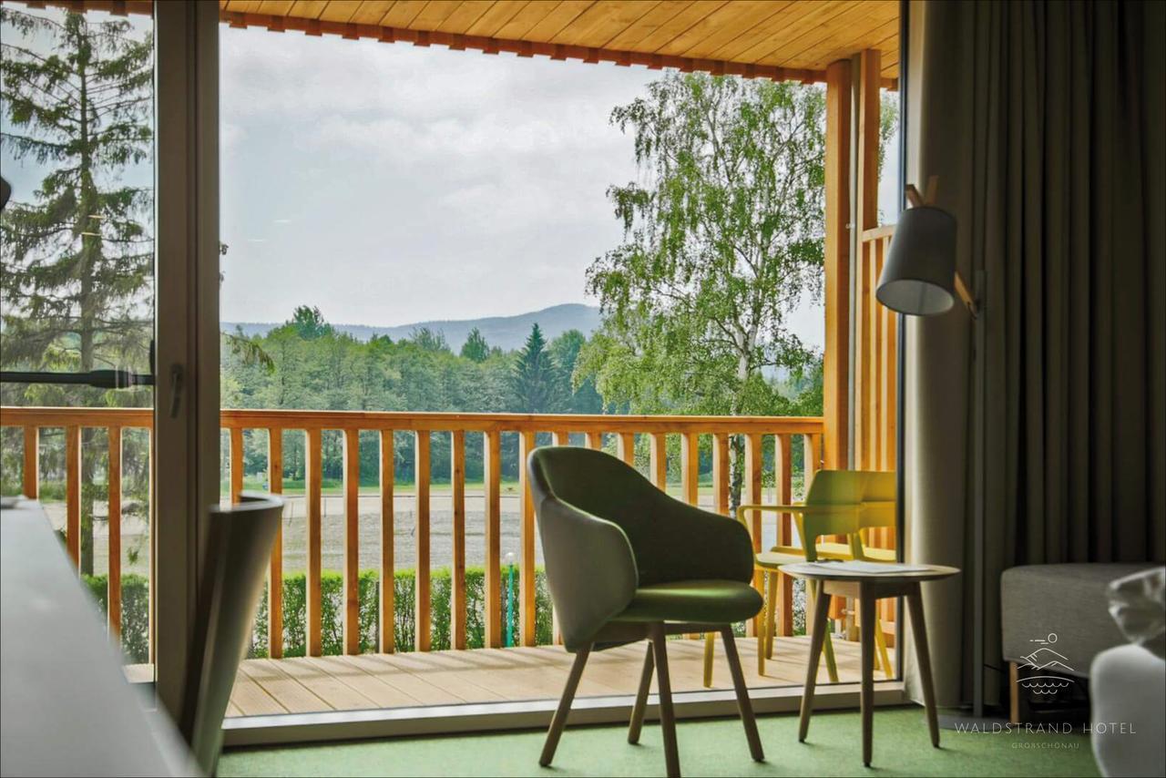 Waldstrand-Hotel Grossschoenau Grosschönau Exterior foto